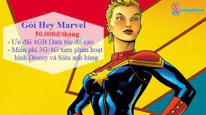 Đăng ký gói Marvel Vinaphone tận hưởng ưu đãi data khủng